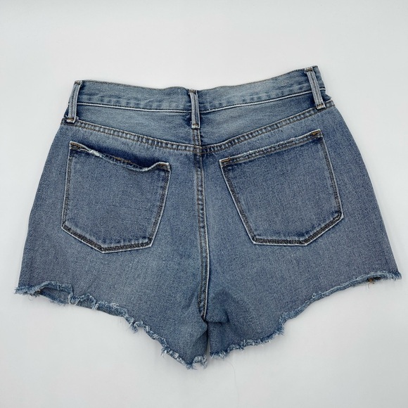 DRIFTWOOD Women’s Size 26 Goldie Denim Jean Cut Off Shorts Raw Hem - Picture 5 of 11